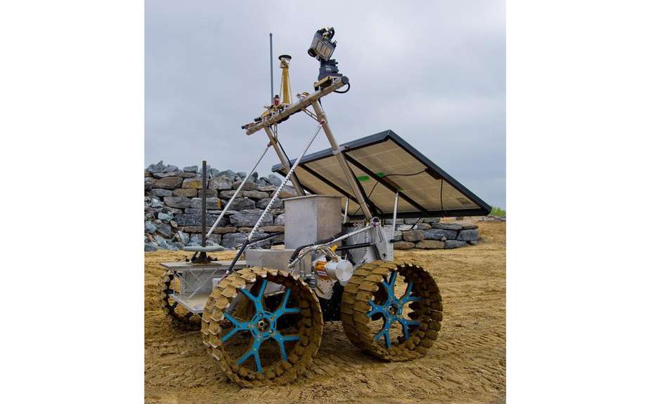 The Canadian Space Agency unveiled its "rovers"