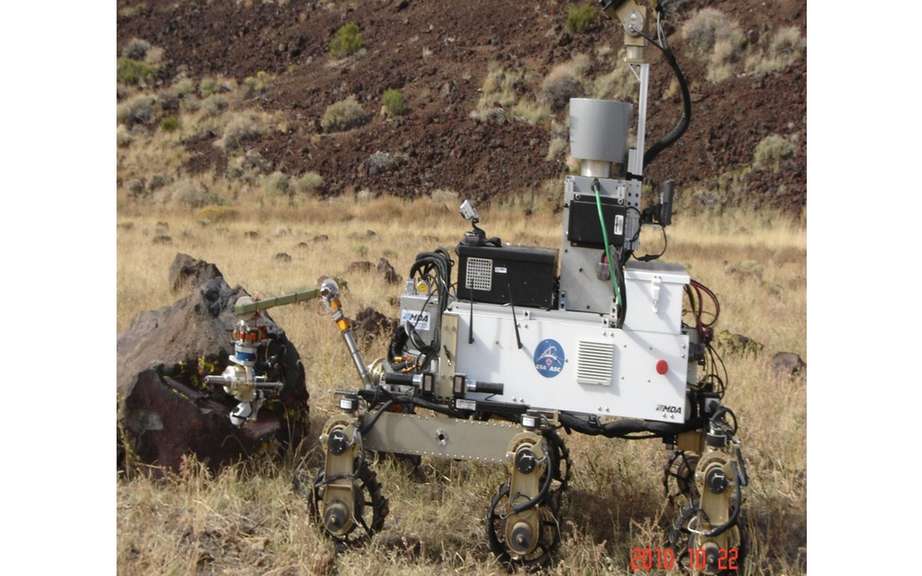 The Canadian Space Agency unveiled its "rovers" picture #5