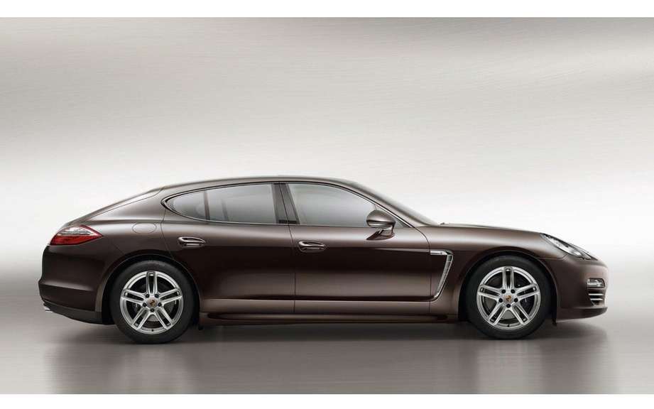 Porsche Panamera Platinum Edition: she is aptly named picture #3