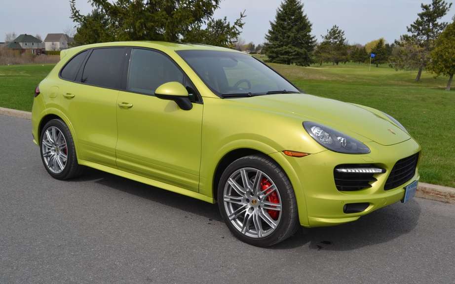 Porsche Cayenne Turbo S: it is not in lace