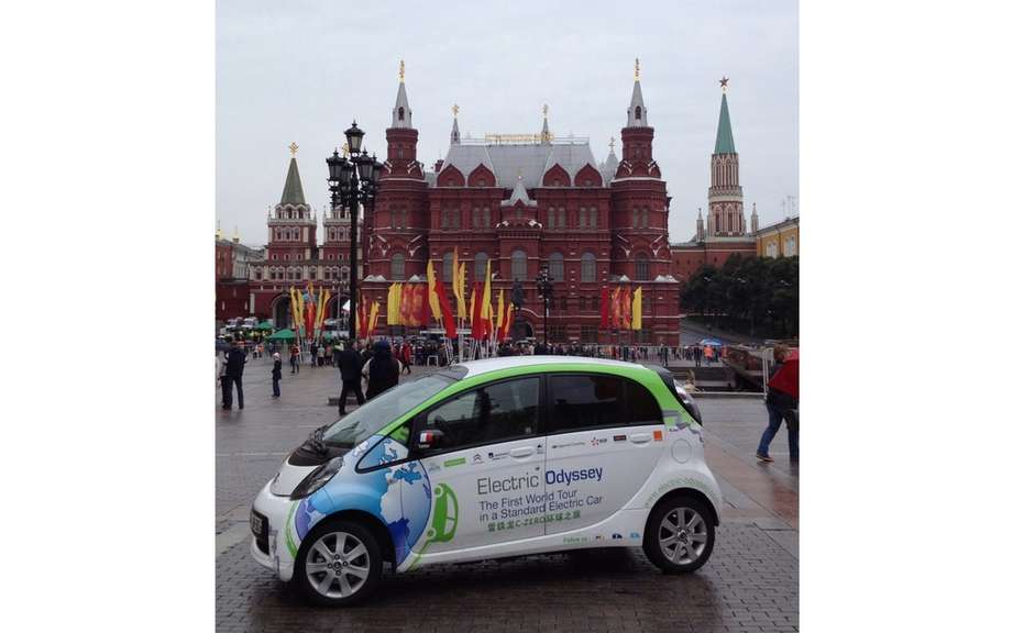 Electric Odyssey: From Kazakhstan to the Kremlin Citroen C-Zero continues on its way! picture #1