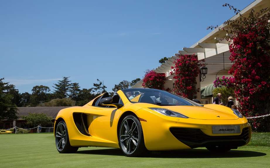 McLaren MP4-12C Spider: a competition of elegance to other
