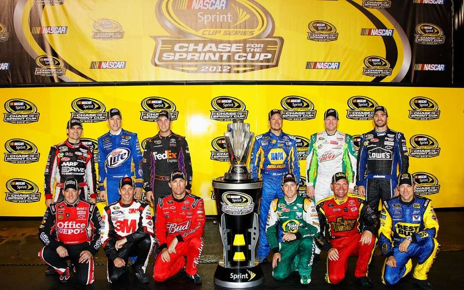 The twelve nominees for the NASCAR Sprint Cup are known