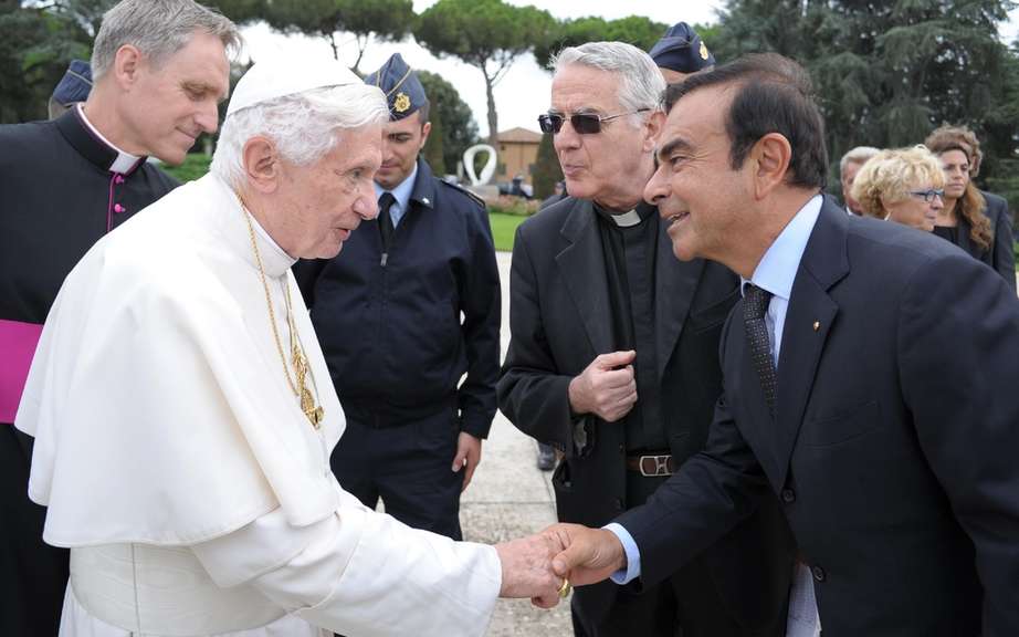 Renault delivers a 100% electric vehicle exclusive to Pope Benedict XVI