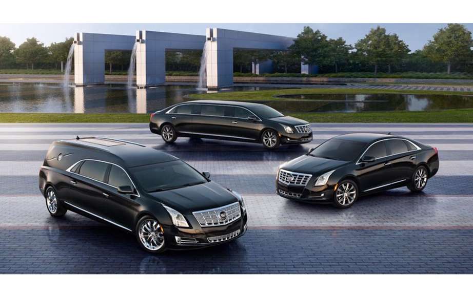 Cadillac XTS limousine and hearse