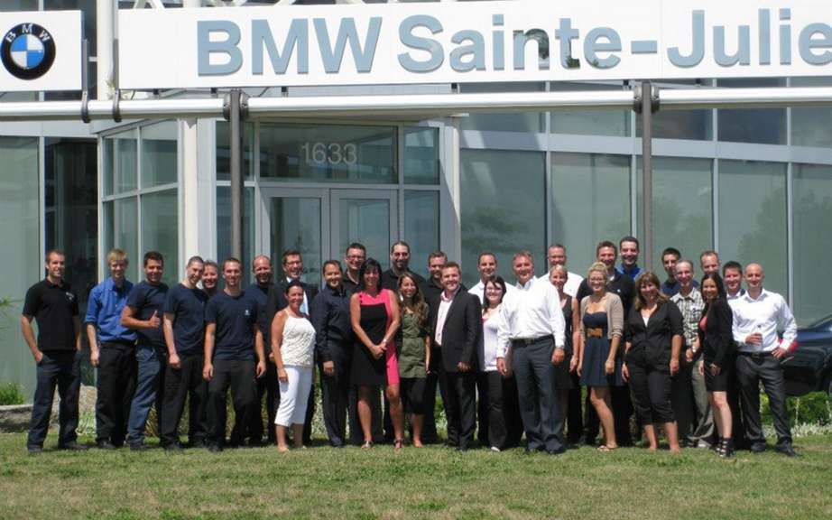 BMW Sainte-Julie double the size of its concession picture #2