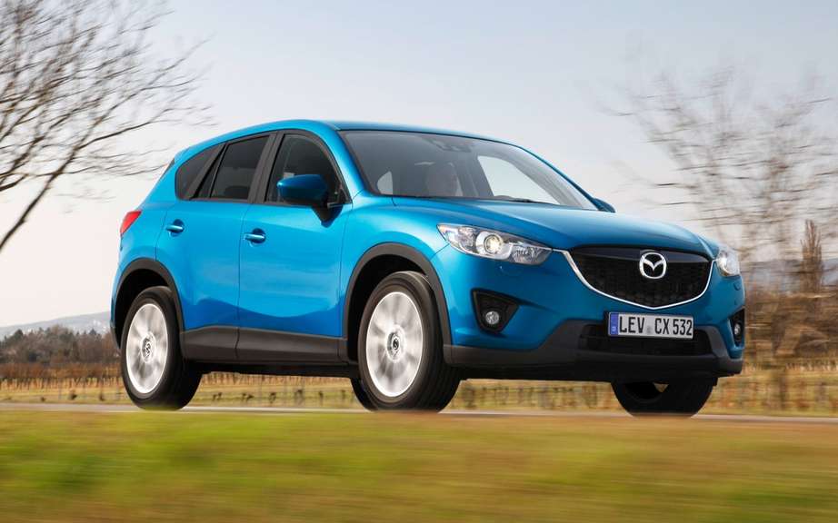 The Mazda CX-5 wins the AUTO BILD Design Award 2012 European