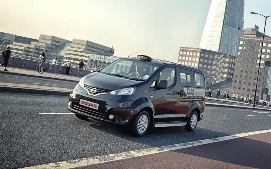 Nissan presents its London taxi