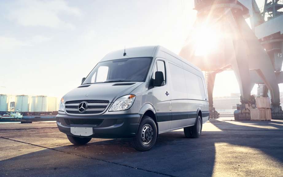 The Mercedes-Benz Sprinter recognized provide the lowest total cost of ownership in Canada for the third consecutive year