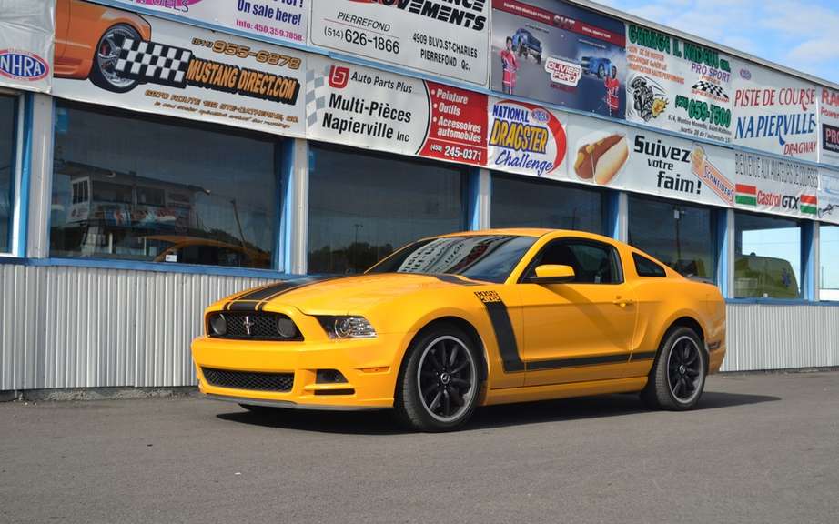 Ford Mustang Boss 302 Laguna Seca 2013: put on auction