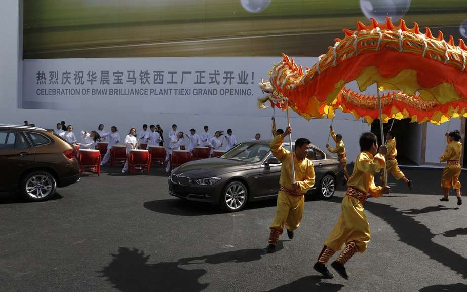 BMW opened a second plant in China