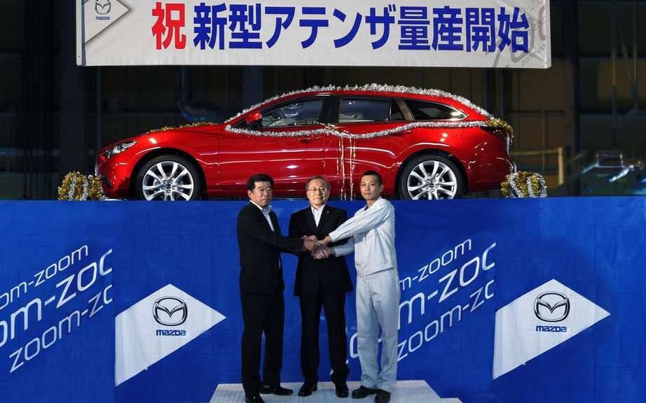 Mazda6 2014, the start of production is commemorated picture #1