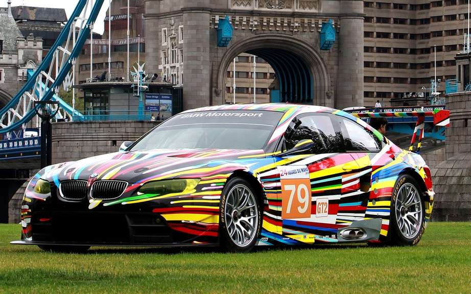 BMW Art Car at London Olympics