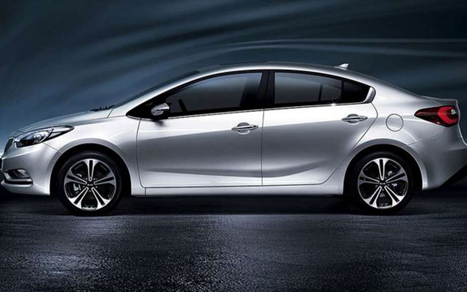 Kia Forte 2014 sketches the official photos picture #2