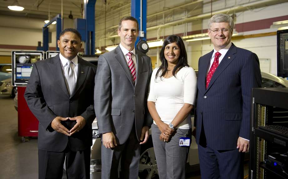 General Motors of Canada is investing $ 850 million in research and development