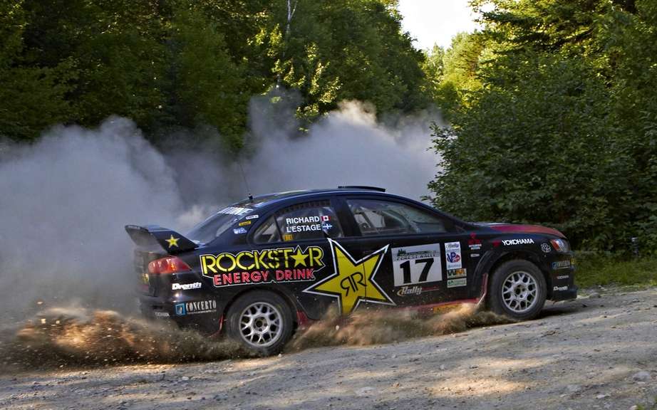 The Quebecois Antoine L'Estage dominates the North American Rally Cup picture #1