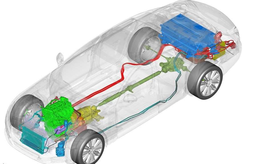 Jaguar XJ-e: first plug-in hybrid picture #3