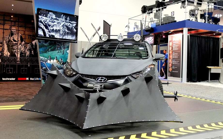 Hyundai unveiled its Elantra model Zombie Survival Machine Cup picture #7