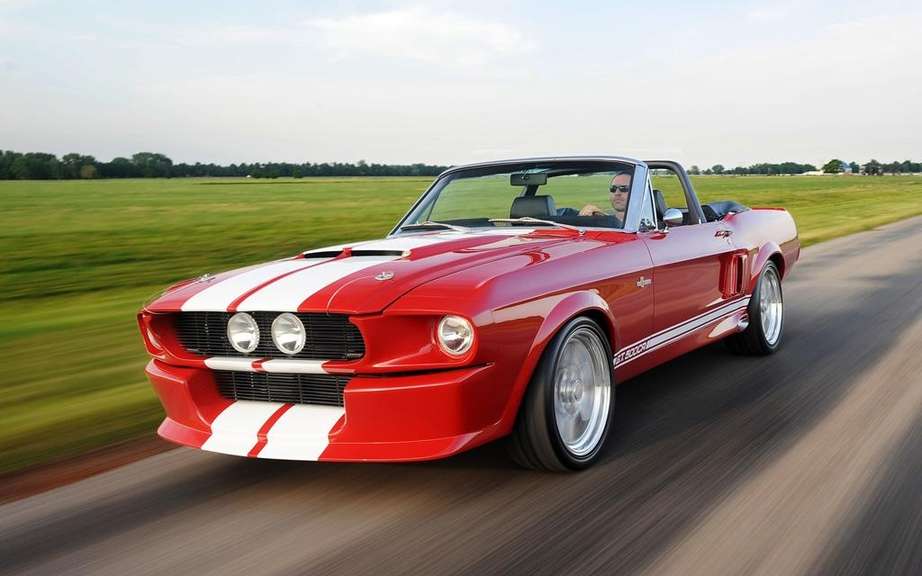 Shelby GT500CR Convertible 1967: a superb replica picture #3