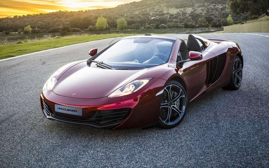 McLaren MP4-12C Spider: the inevitable declination