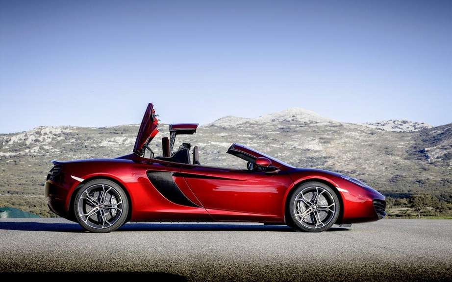 McLaren MP4-12C Spider: the inevitable declination picture #3