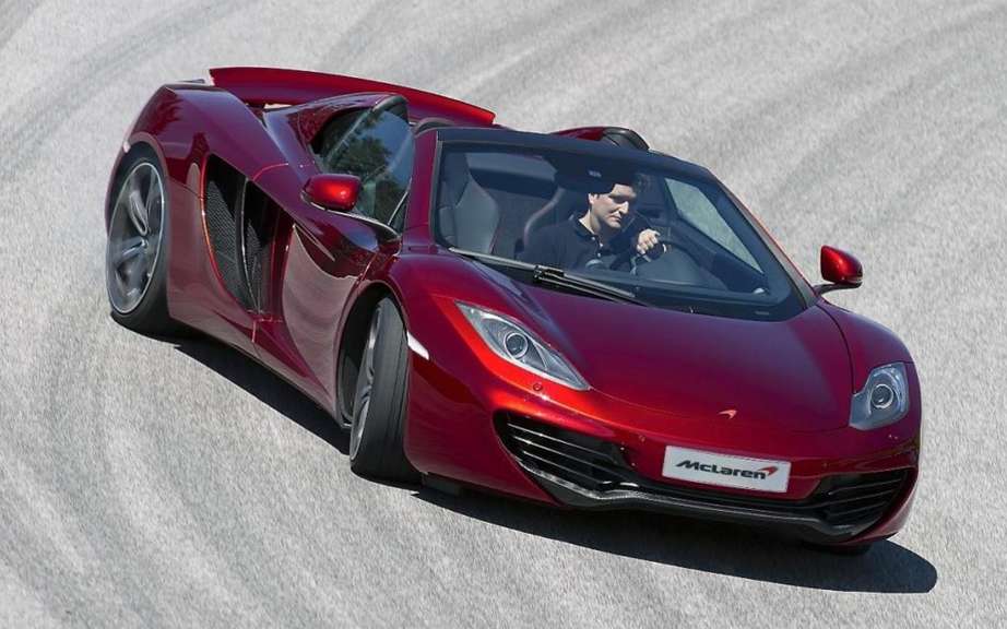 McLaren MP4-12C Spider: the inevitable declination picture #4