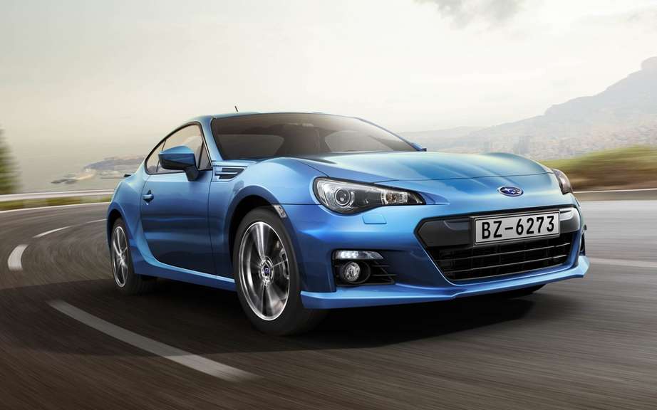 Subaru BRZ 2013: it ignites the weekend of the Grand Prix of Montreal