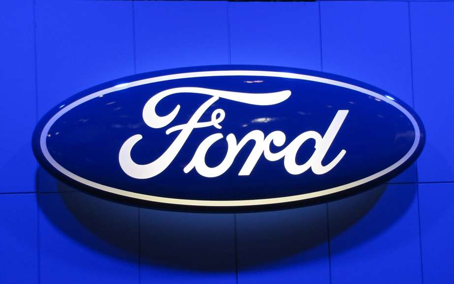 Ford recovered its oval logo