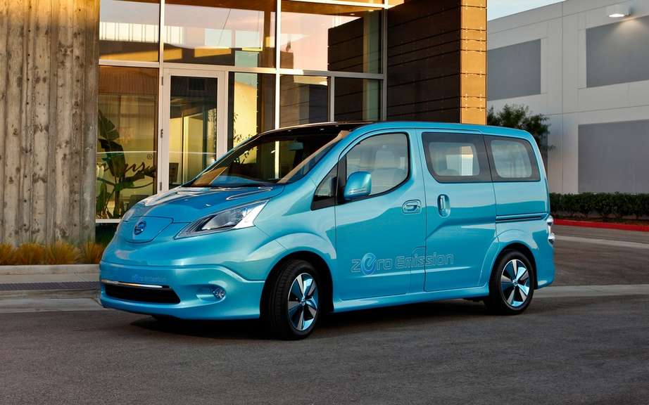 Nissan will produce the e-NV200 100% electric in Barcelona