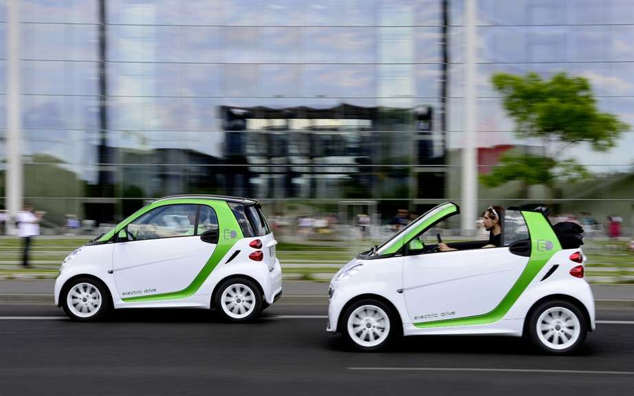 smart fortwo electric drive: the least expensive electric car in the country picture #3