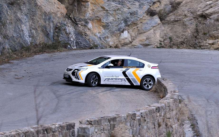 Opel Ampera: it is necessary to head ranking Rally Monte Carlo picture #3