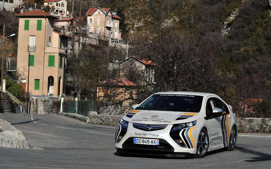 Opel Ampera: it is necessary to head ranking Rally Monte Carlo picture #4