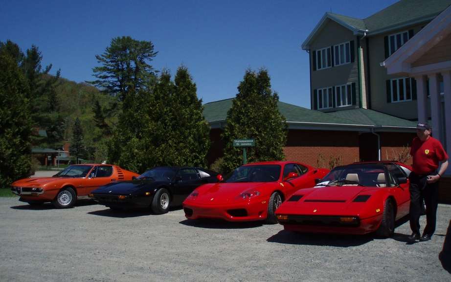 Italian rally in the Laurentians Saturday, May 19, 2012