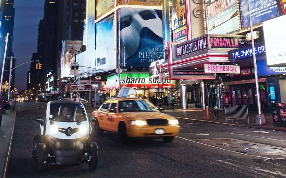 Renault Twizy: she stopped in New York city! picture #2