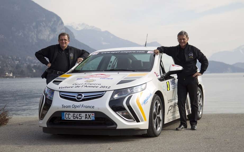 Opel Ampera: it is necessary to head ranking Rally Monte Carlo picture #7