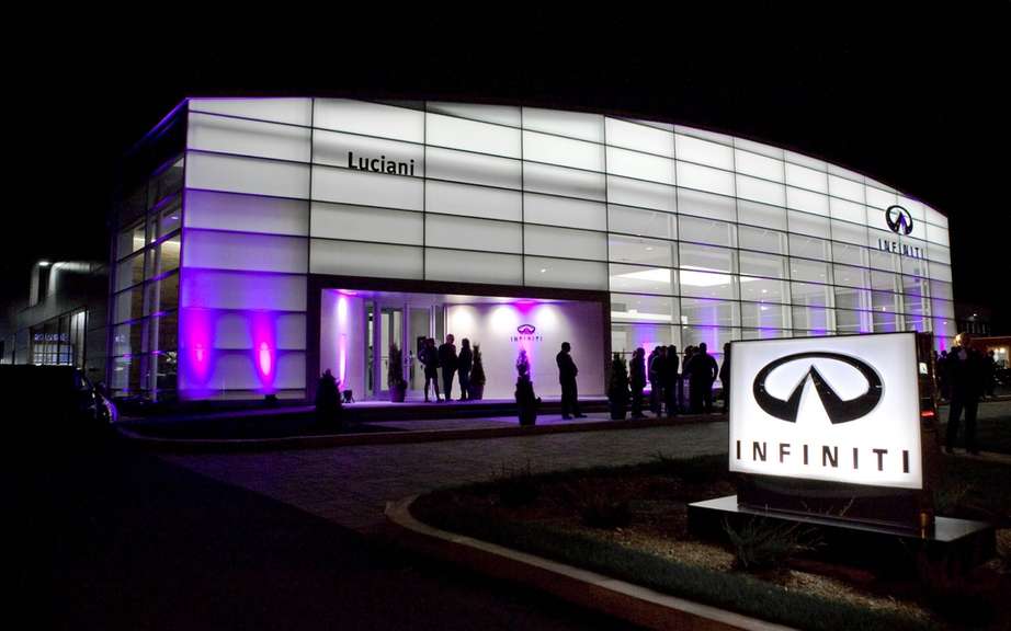 Infiniti Canada and Luciani Automobile inaugurate the largest dealer in North America picture #1