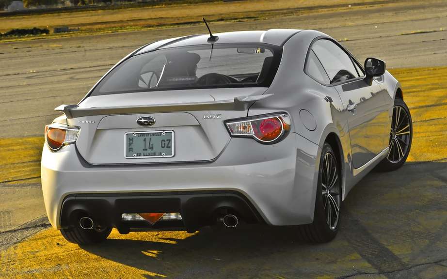 Subaru BRZ 2013: from $ 27,295 in the Canadian market picture #2