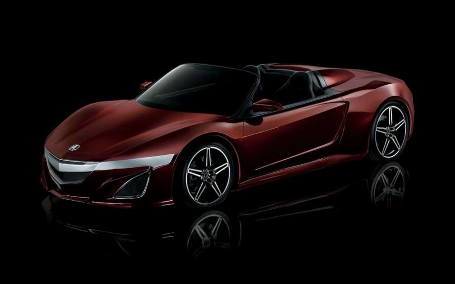 Acura NSX Roadster: reserve in cinema?