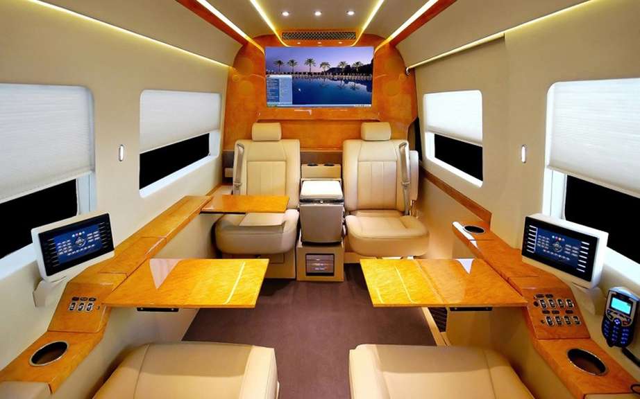 Mercedes-Benz Sprinter Jetvan: all the private jet on wheels picture #9