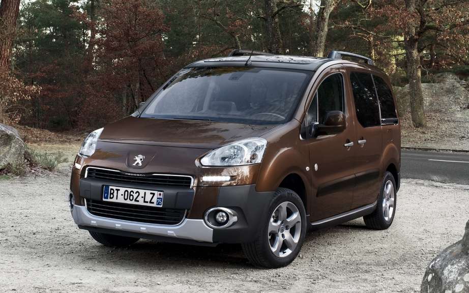 Peugeot Partner Tepee: elected Car of the year 2012 in the "Mini-van" category in Russia
