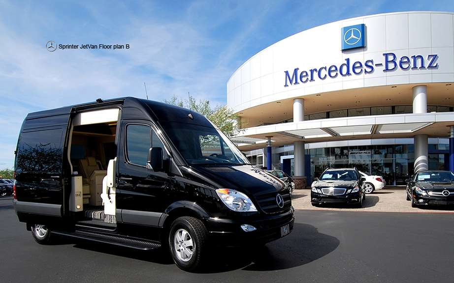 Mercedes-Benz Sprinter Jetvan: all the private jet on wheels picture #12