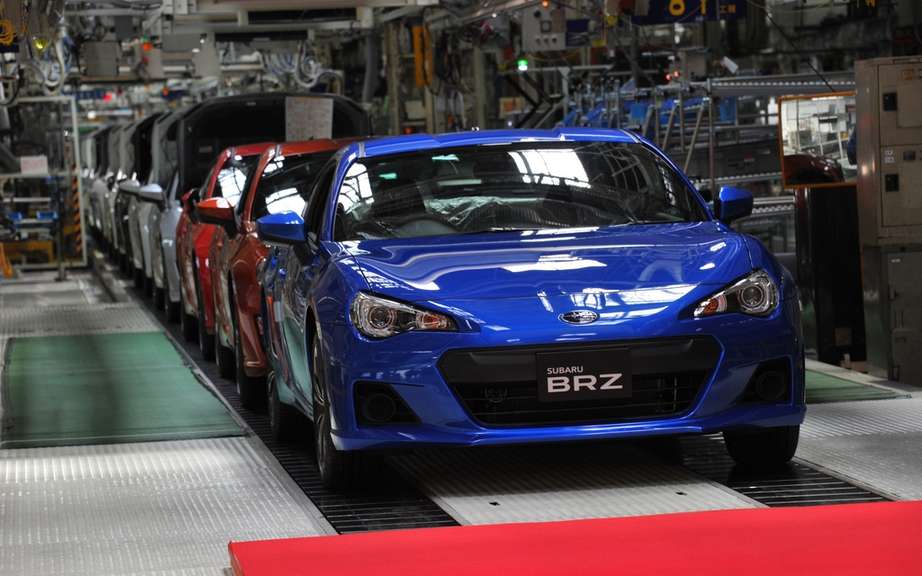 Subaru BRZ, Toyota GT86 and Scion FR-S: Subaru assembled picture #2