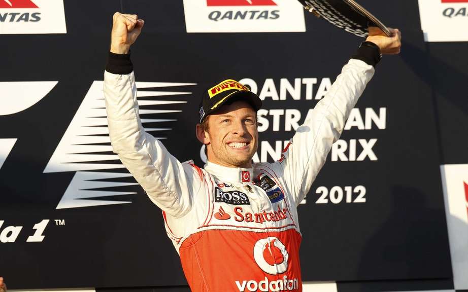 Jenson Button won the first F1 Grand Prix of the season