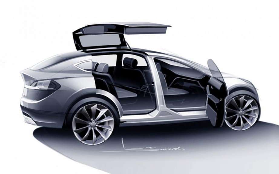 Tesla Model X Concept: Back to the Future picture #5