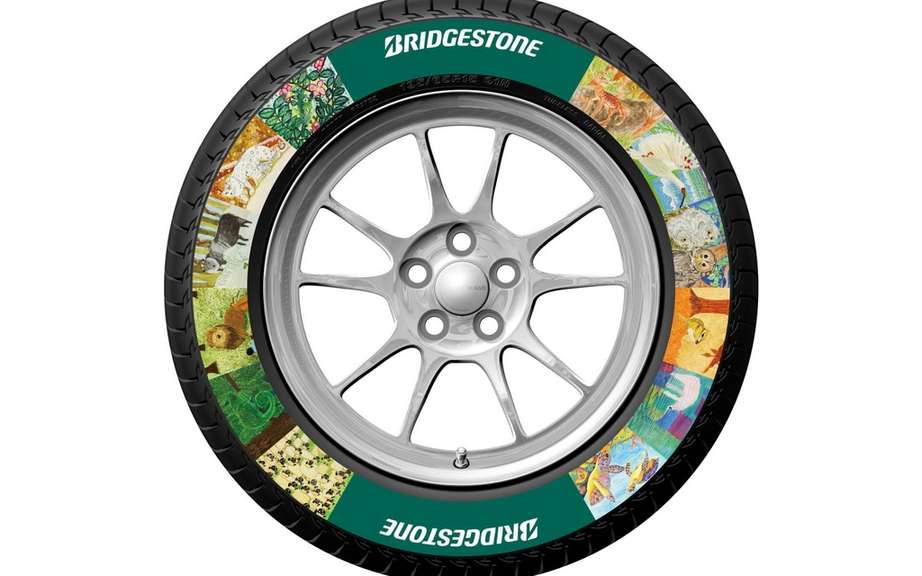 Bridgestone presents its tire pictures