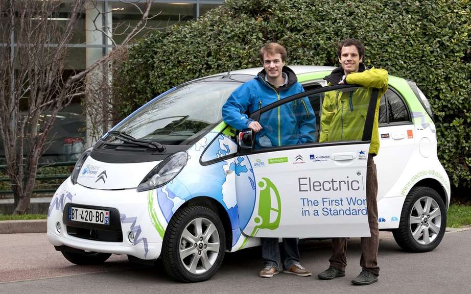 Citroen C-Zero: first world tour for an electric car