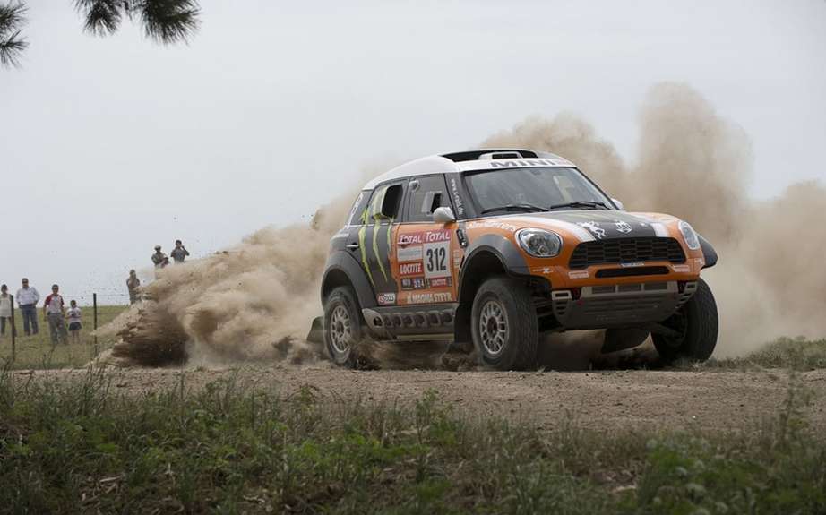Mini dominate the first stage of the Dakar Rally-Raid