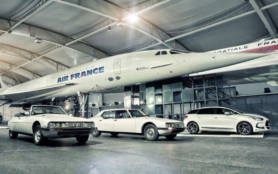 Citroen DS5 and the Concorde!