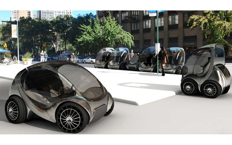 Massachusetts Institute of Technology presents its CityCar picture #1