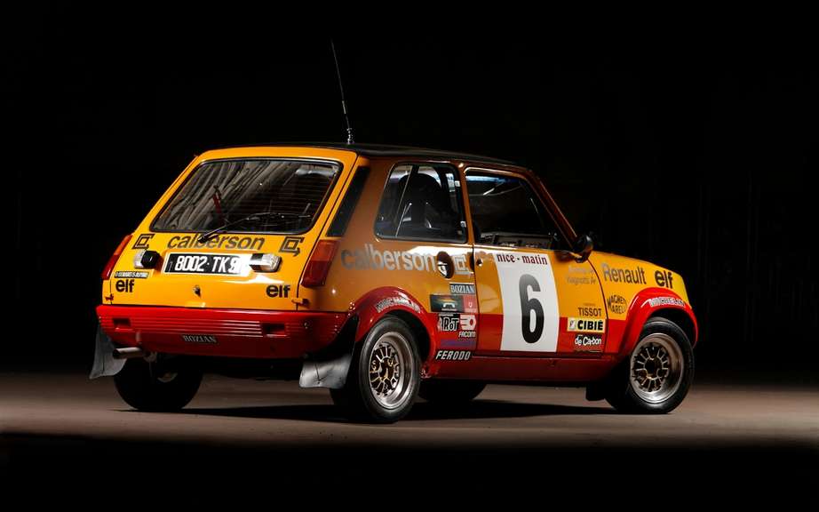 Renault 5 Alpine Renault presents three departing from the historic Monte Carlo picture #2